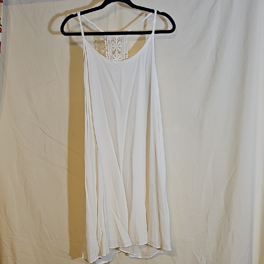 Forever 21 White Lace Detail Dress